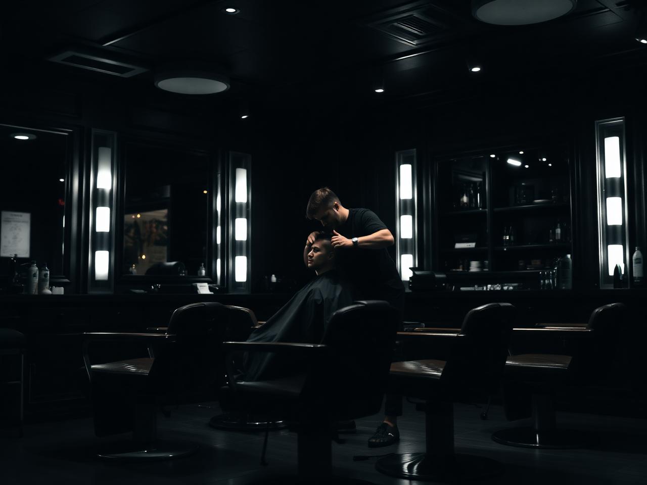 Barbershops website design by NEXORA WEB